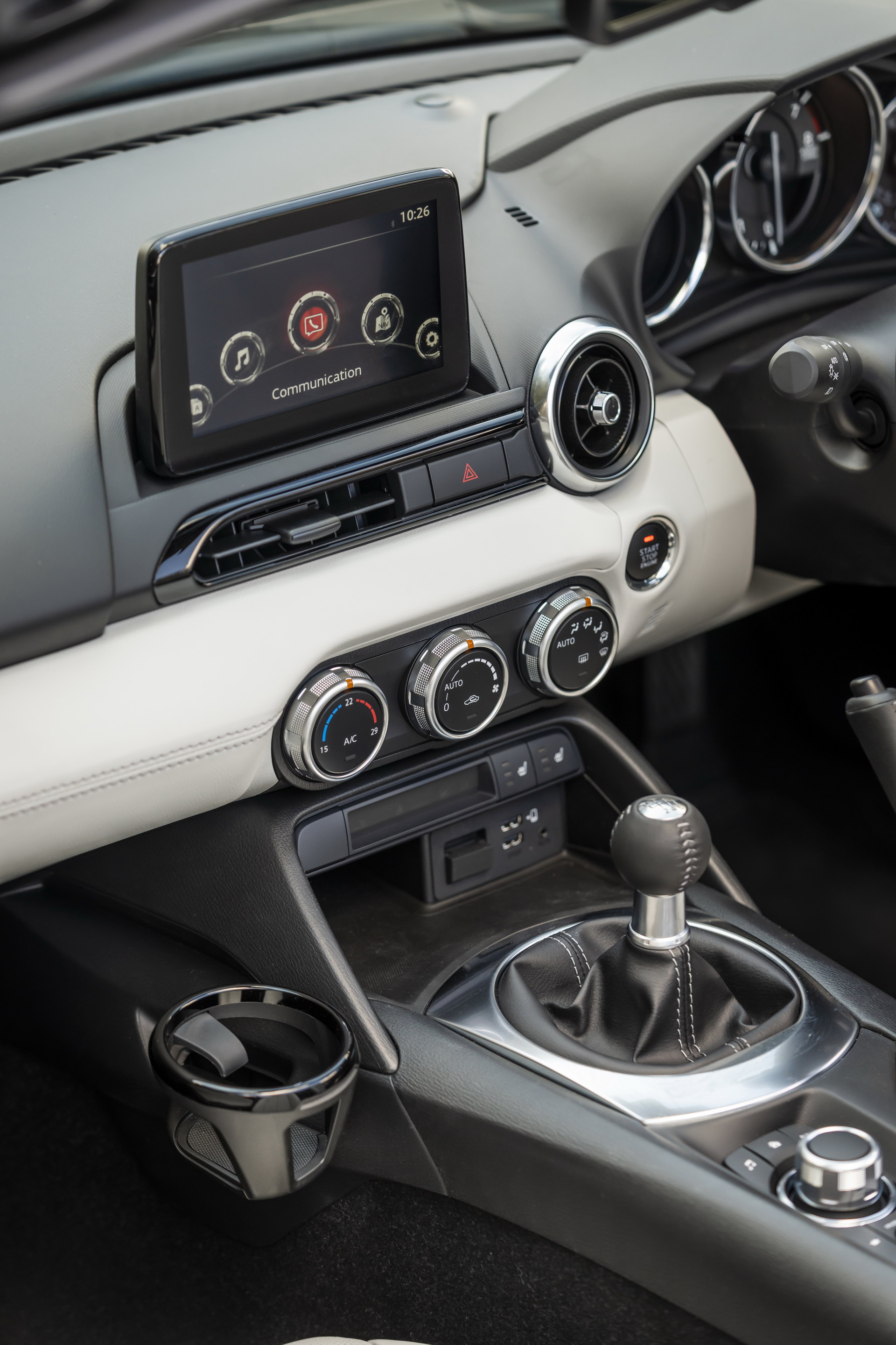 2021 Mazda MX-5 Sport Venture Central Console Wallpapers #166 of 176