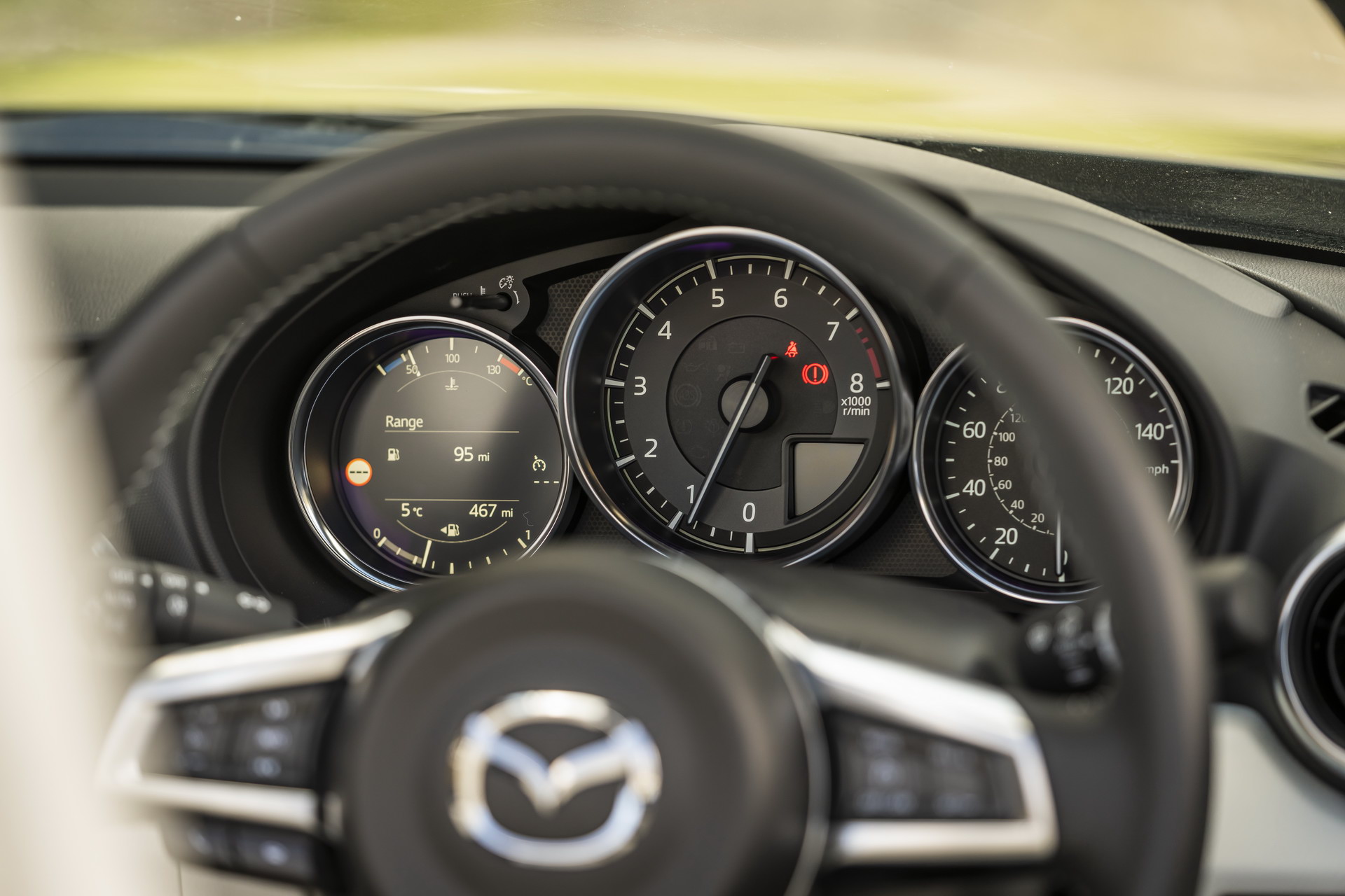 2021 Mazda MX-5 Sport Venture Interior Steering Wheel Wallpapers #175 of 176