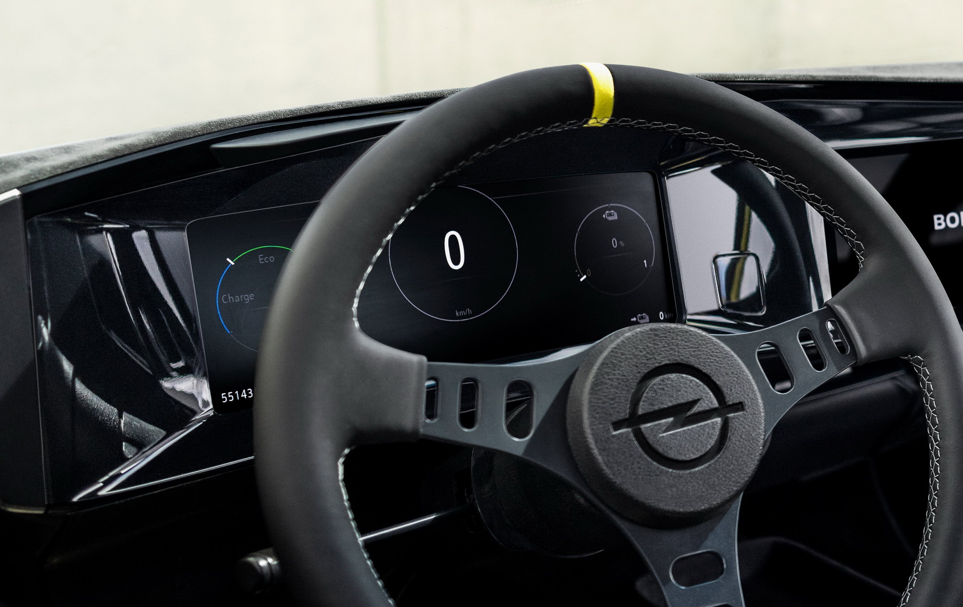 2021 Opel Manta GSe ElektroMOD Concept Interior Steering Wheel Wallpapers #26 of 27