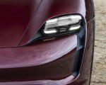 2022 Porsche Taycan 4 Cross Turismo (Color: Cherry Metallic) Headlight Wallpapers 150x120