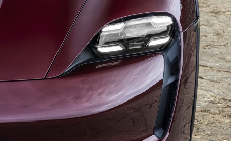 2022 Porsche Taycan 4 Cross Turismo (Color: Cherry Metallic) Headlight Wallpapers 450x275 (176)