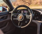 2022 Porsche Taycan 4 Cross Turismo (Color: Cherry Red) Interior Steering Wheel Wallpapers  150x120