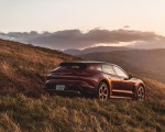 2022 Porsche Taycan 4 Cross Turismo (Color: Cherry Red) Rear Three-Quarter Wallpapers 150x120