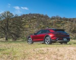 2022 Porsche Taycan 4 Cross Turismo (Color: Cherry Red) Rear Three-Quarter Wallpapers 150x120 (50)