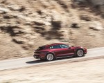 2022 Porsche Taycan 4 Cross Turismo (Color: Cherry Red) Rear Three-Quarter Wallpapers 150x120