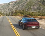 2022 Porsche Taycan 4 Cross Turismo (Color: Cherry Red) Rear Wallpapers 150x120