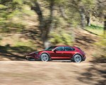 2022 Porsche Taycan 4 Cross Turismo (Color: Cherry Red) Side Wallpapers 150x120 (23)