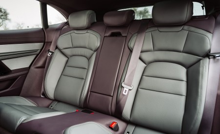 2022 Porsche Taycan 4 Cross Turismo (Color: Frozen Berry Metallic) Interior Rear Seats Wallpapers 450x275 (148)