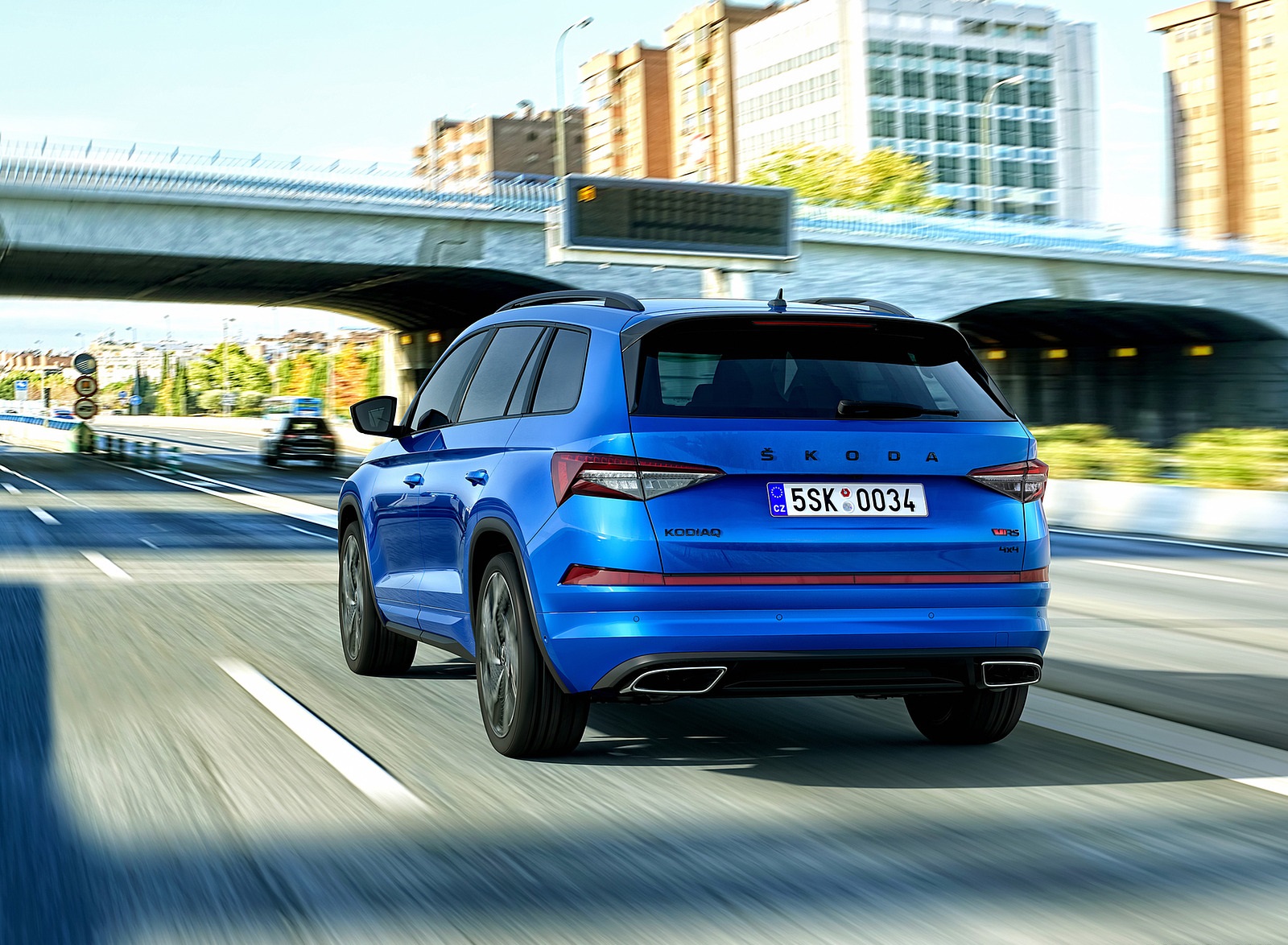 2021 Škoda Kodiaq RS Rear Three-Quarter Wallpapers (2)