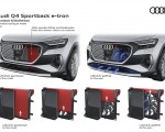 2022 Audi Q4 Sportback e-tron Controlled cooling air intake Wallpapers 150x120