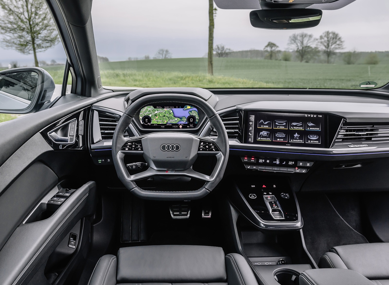 2022 Audi Q4 Sportback e-tron Interior Cockpit Wallpapers #35 of 125