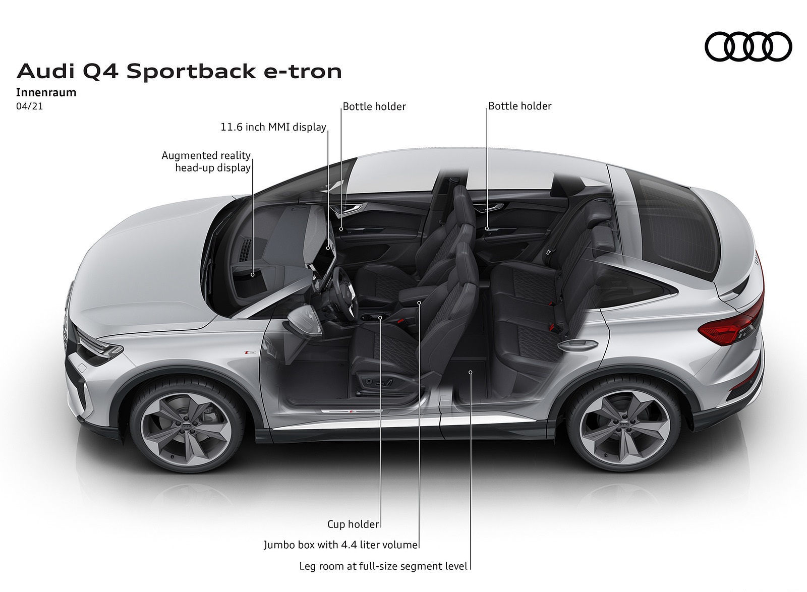 2022 Audi Q4 Sportback e-tron Interior Wallpapers #100 of 125