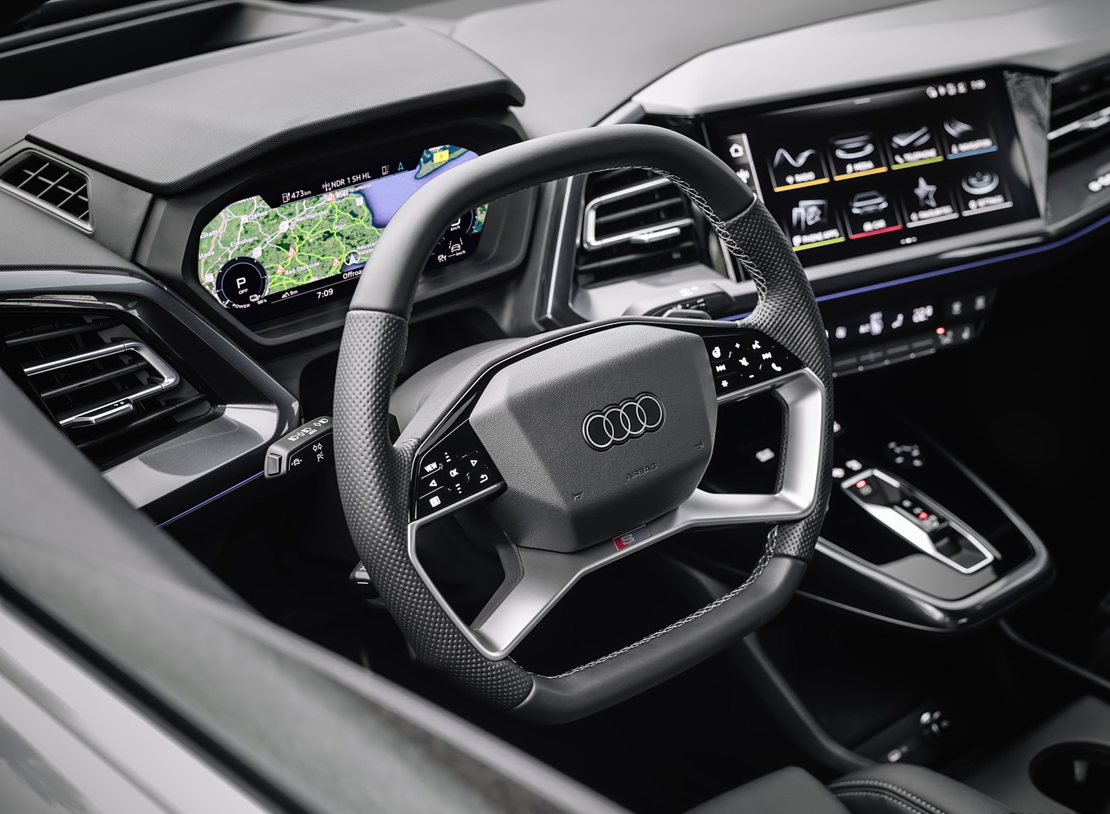 2022 Audi Q4 Sportback e-tron Interior Wallpapers #34 of 125