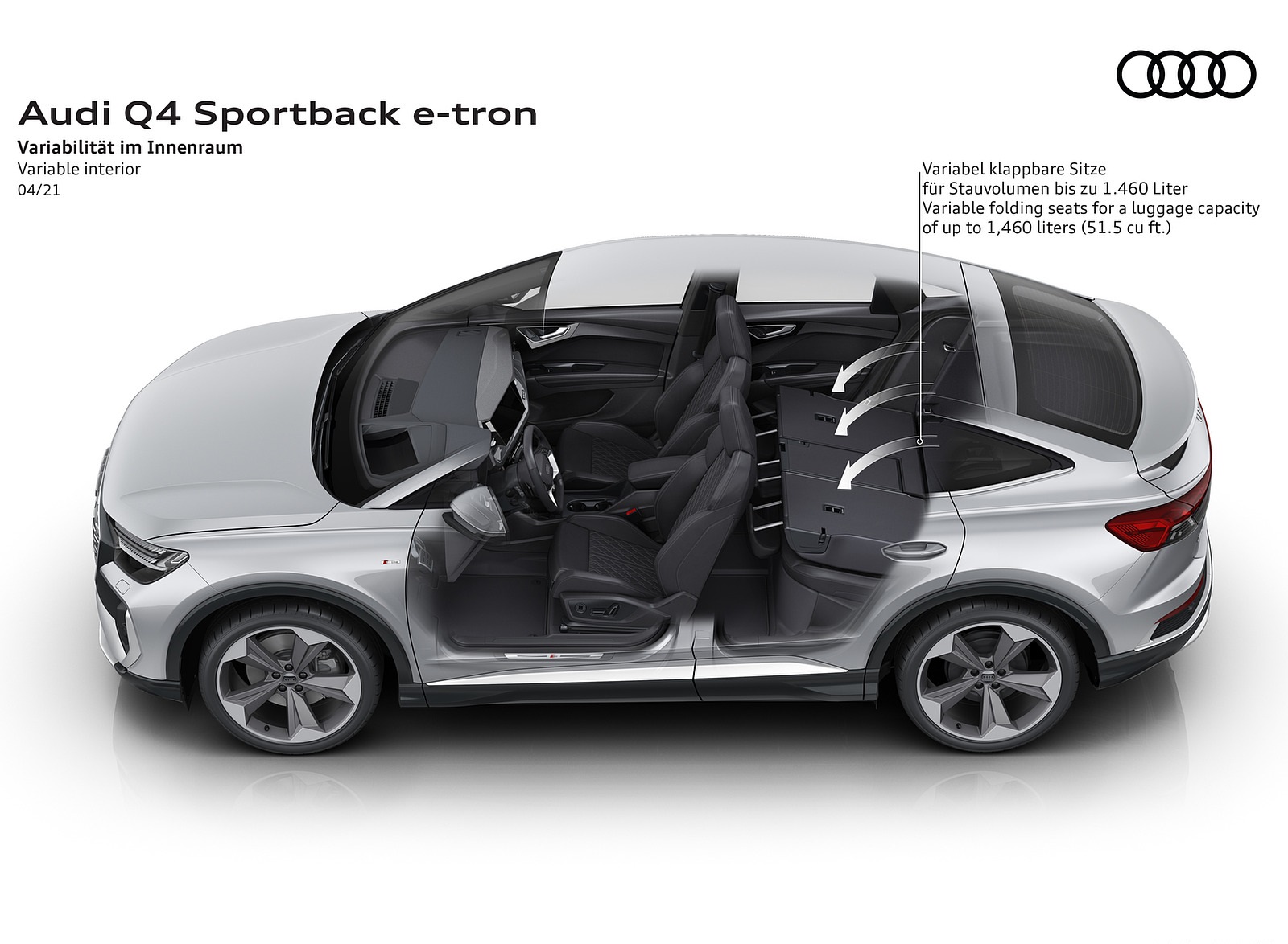 2022 Audi Q4 Sportback e-tron Variable interior Wallpapers #101 of 125
