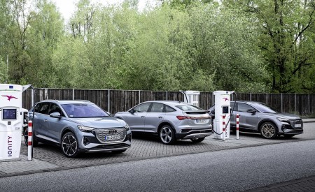 2022 Audi Q4 e-tron Charging Wallpapers 450x275 (57)