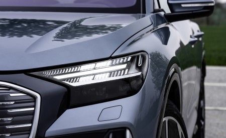 2022 Audi Q4 e-tron (Color: Geyser Blue) Headlight Wallpapers 450x275 (25)