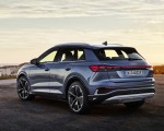 2022 Audi Q4 e-tron (Color: Geyser Blue Metallic) Rear Three-Quarter Wallpapers 150x120