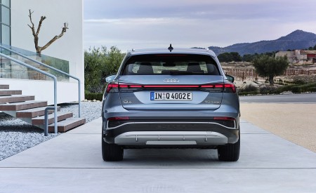 2022 Audi Q4 e-tron (Color: Geyser Blue Metallic) Rear Wallpapers 450x275 (85)