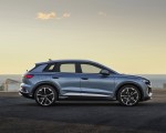2022 Audi Q4 e-tron (Color: Geyser Blue Metallic) Side Wallpapers  150x120