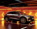2022 Audi Q4 e-tron (Color: Typhoon Gray) Front Three-Quarter Wallpapers 150x120