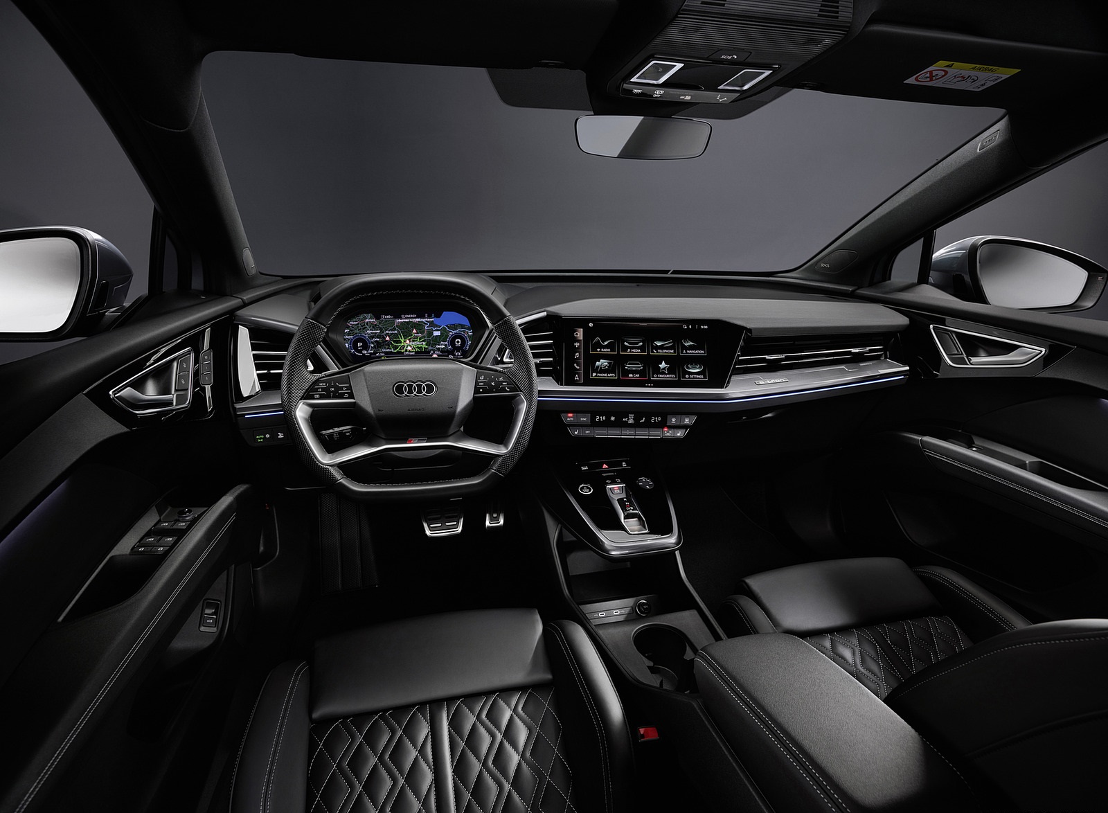 2022 Audi Q4 e-tron Interior Cockpit Wallpapers #152 of 183