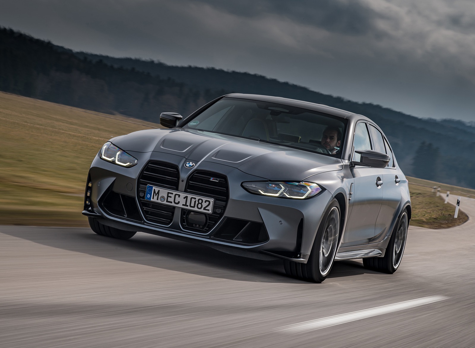 2022 BMW M3 Competition M xDrive Front Wallpapers (9)