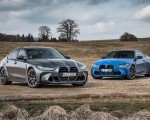 2022 BMW M3 Competition M xDrive and M4 Competition M xDrive Wallpapers 150x120