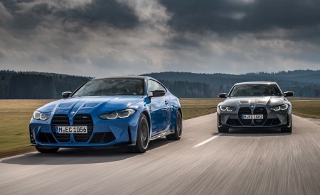 2022 BMW M3 Competition M xDrive and M4 Competition M xDrive Wallpapers 450x275 (20)