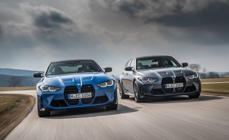 2022 BMW M3 Competition M xDrive and M4 Competition M xDrive Wallpapers 450x275 (18)