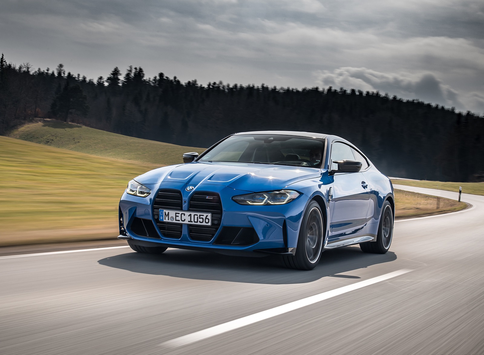 21++ Yas Marina Blue Bmw M4 Competition Wallpaper full HD