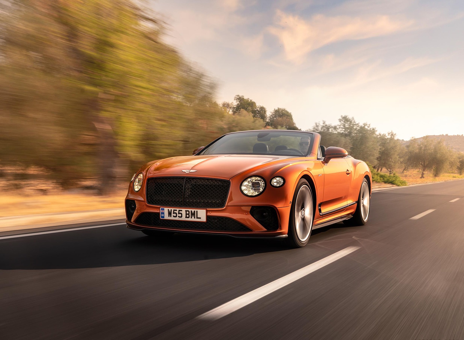 2022 Bentley Continental GT Speed Convertible Front Three-Quarter Wallpapers #54 of 75