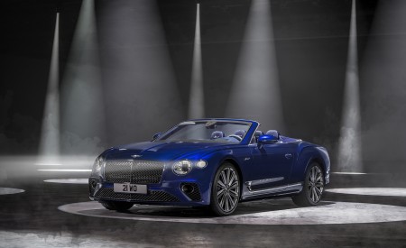 2022 Bentley Continental GT Speed Convertible Front Three-Quarter Wallpapers 450x275 (4)