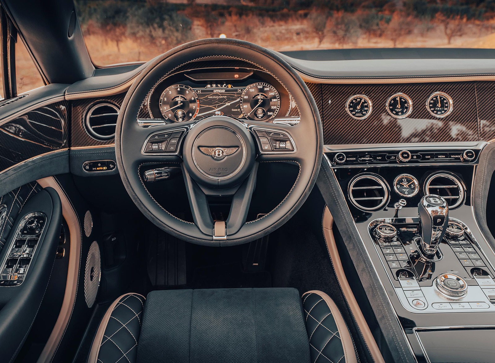 2022 Bentley Continental GT Speed Convertible Interior Cockpit Wallpapers #44 of 75
