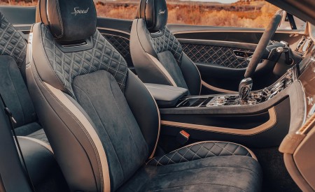 2022 Bentley Continental GT Speed Convertible Interior Front Seats Wallpapers 450x275 (41)
