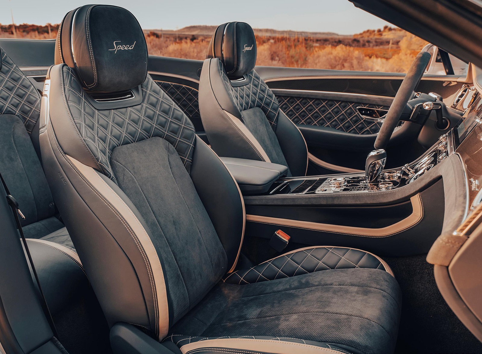 2022 Bentley Continental GT Speed Convertible Interior Front Seats Wallpapers #41 of 75