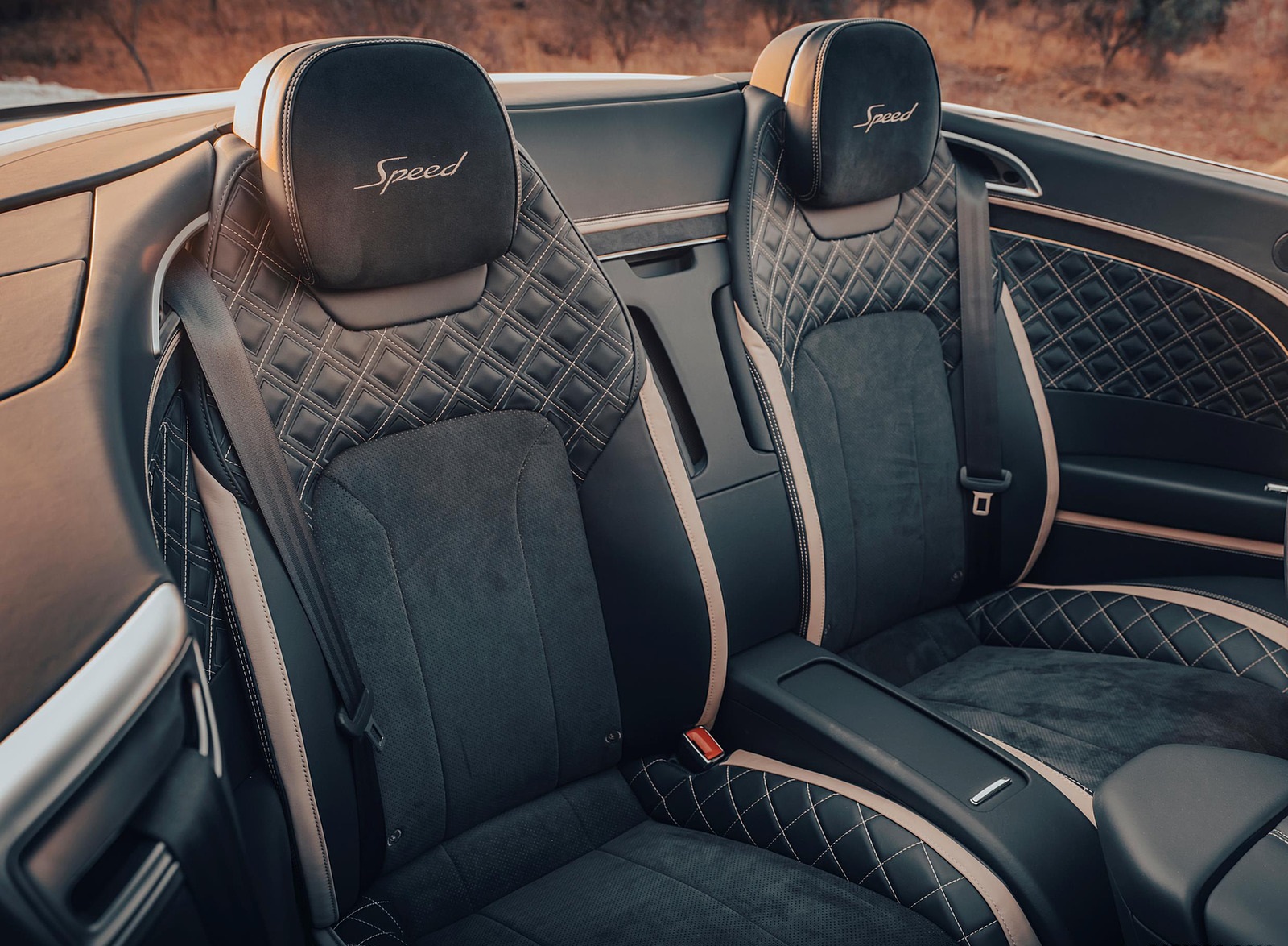 2022 Bentley Continental GT Speed Convertible Interior Rear Seats Wallpapers #40 of 75