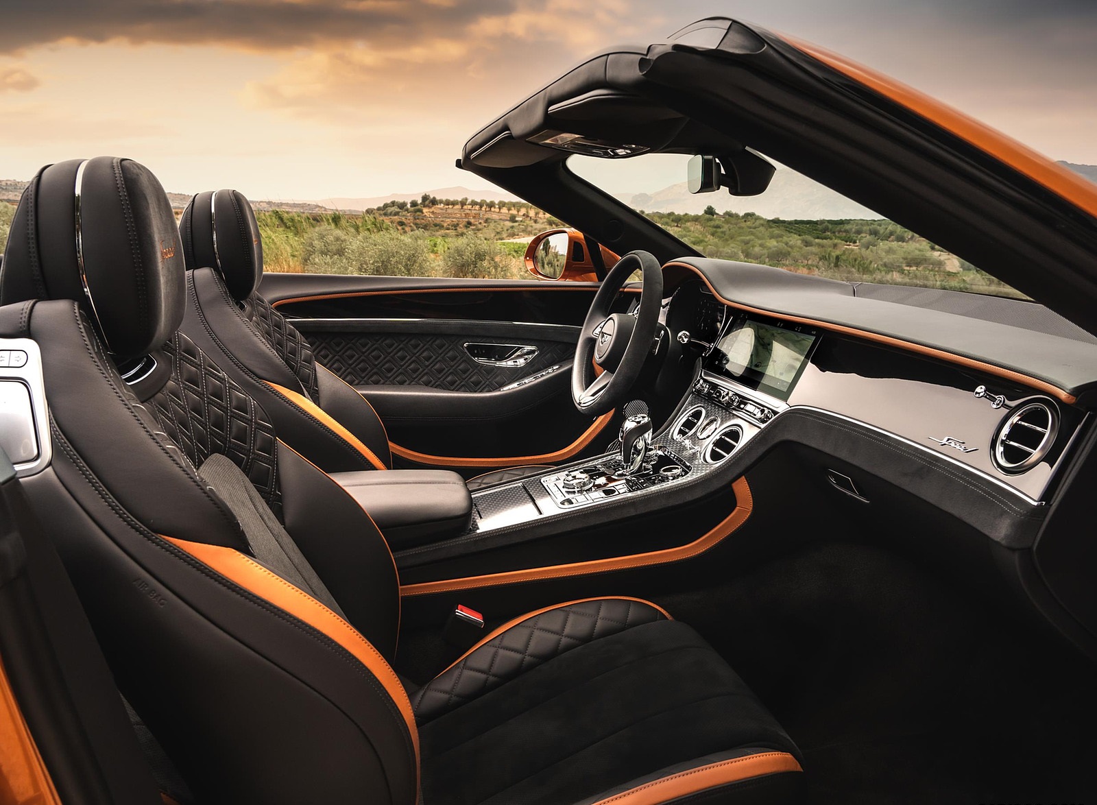 2022 Bentley Continental GT Speed Convertible Interior Seats Wallpapers #69 of 75