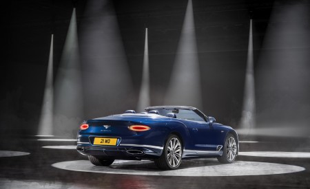 2022 Bentley Continental GT Speed Convertible Rear Three-Quarter Wallpapers 450x275 (5)