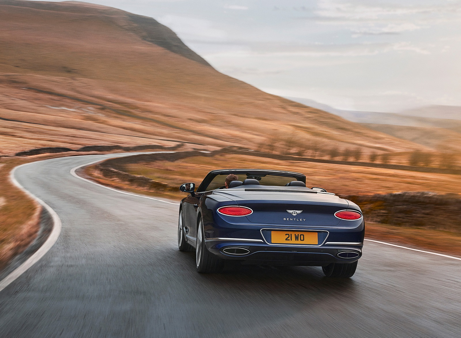 2022 Bentley Continental GT Speed Convertible Rear Wallpapers #3 of 75