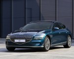 2022 Genesis Electrified G80 Front Three-Quarter Wallpapers 150x120