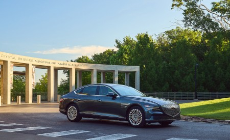 2022 Genesis Electrified G80 Front Three-Quarter Wallpapers 450x275 (35)
