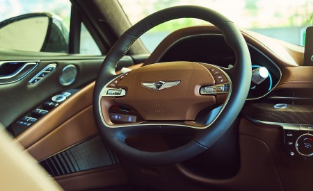 2022 Genesis Electrified G80 Interior Steering Wheel Wallpapers  450x275 (57)