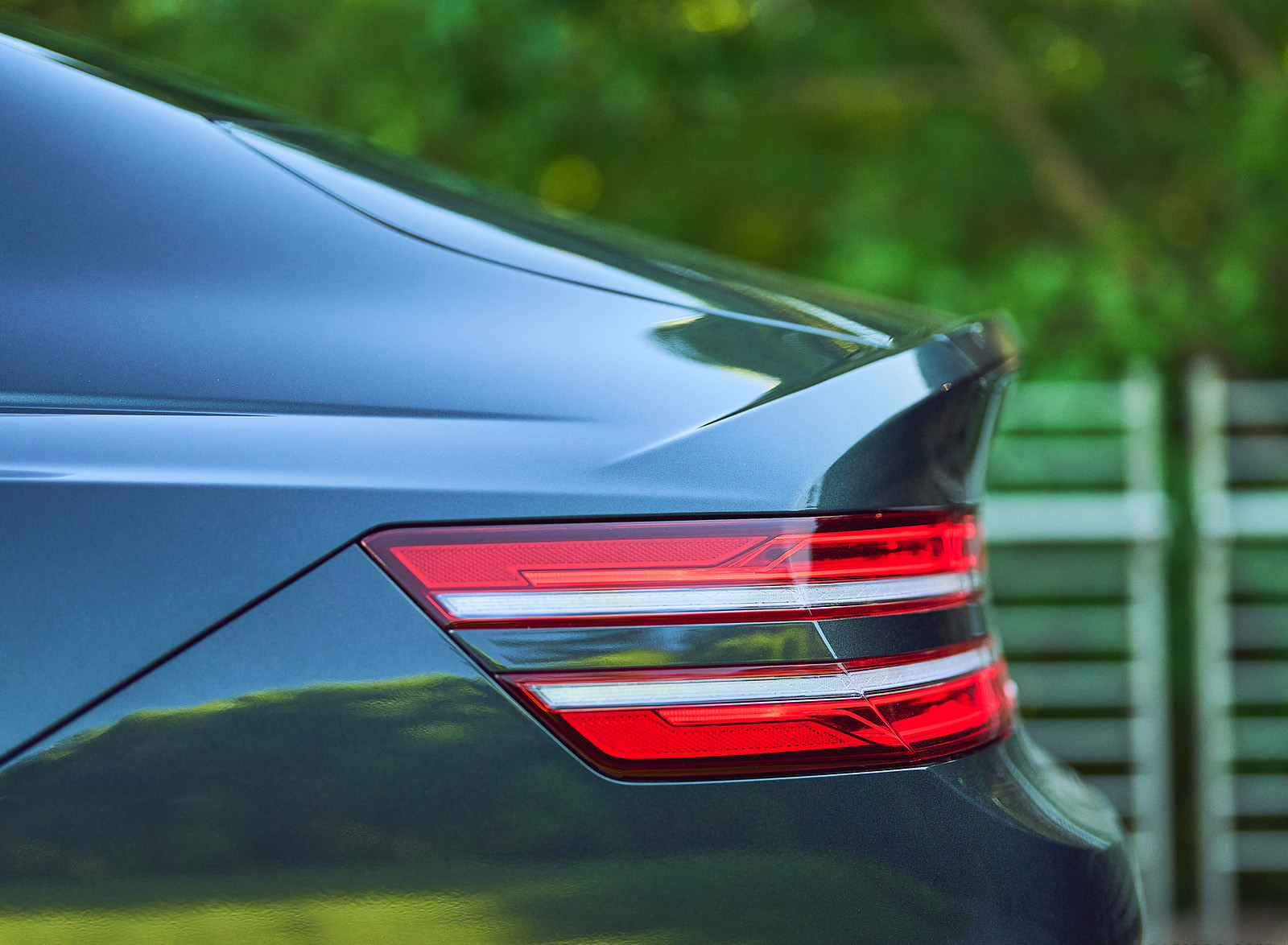2022 Genesis Electrified G80 Tail Light Wallpapers  #49 of 75