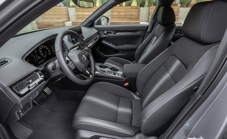 2022 Honda Civic Sedan Sport Interior Front Seats Wallpapers 450x275 (12)