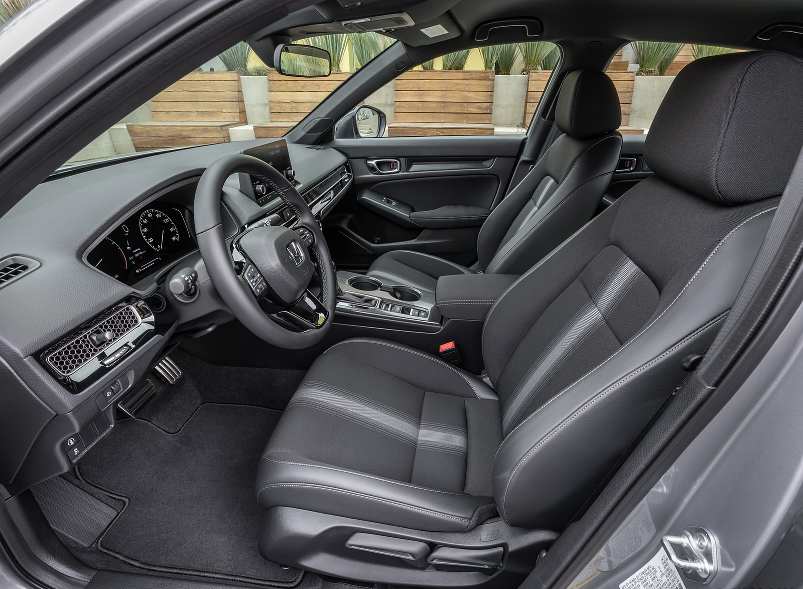 2022 Honda Civic Sedan Sport Interior Front Seats Wallpapers #12 of 43