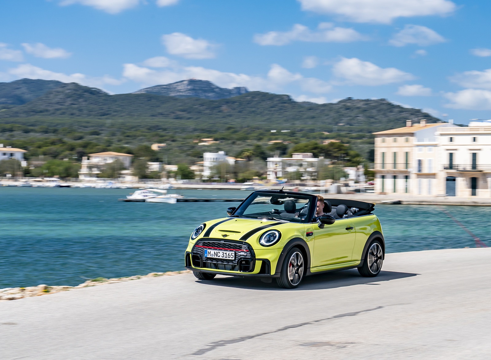 2022 MINI John Cooper Works Cabrio Front Three-Quarter Wallpapers #8 of 29