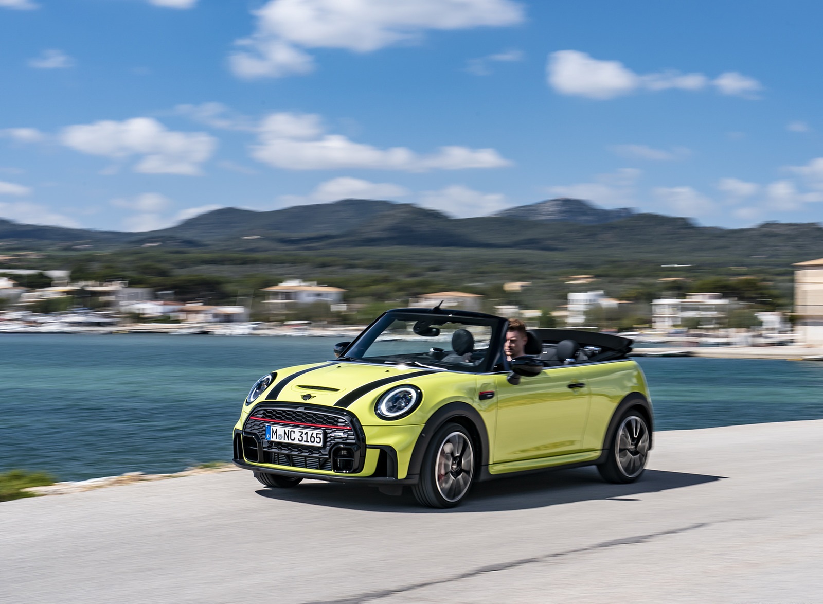 2022 MINI John Cooper Works Cabrio Front Three-Quarter Wallpapers #9 of 29