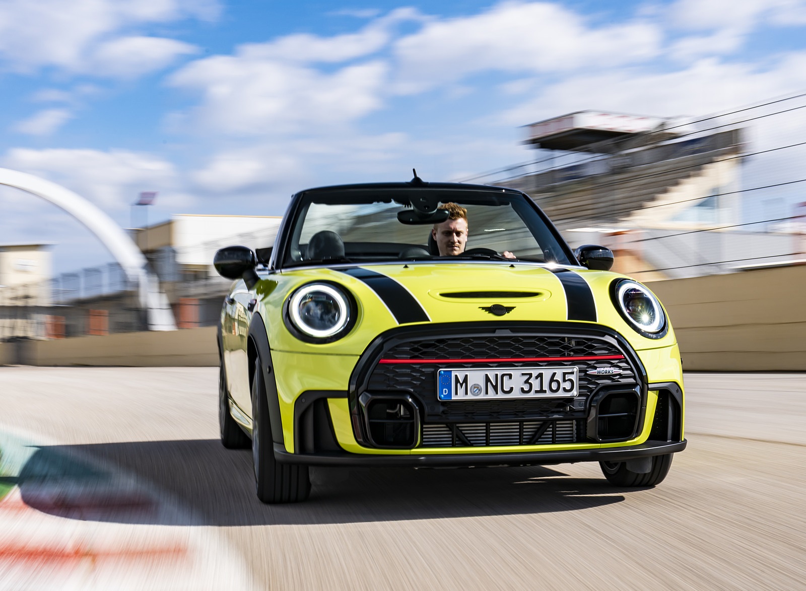 2022 MINI John Cooper Works Cabrio Front Wallpapers  (5)