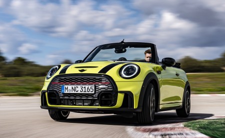 2022 MINI John Cooper Works Cabrio Front Wallpapers  450x275 (2)