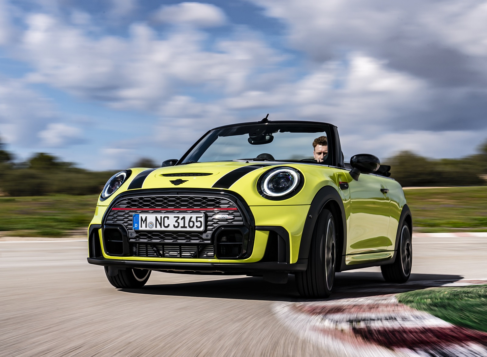 2022 MINI John Cooper Works Cabrio Front Wallpapers  (2)